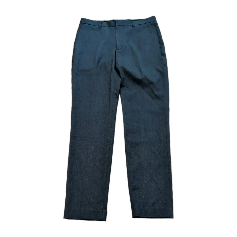 J Crew Ludlow Dress Pants Mens 31x30 Blue Slim Fit Flat‎ Front Business Office